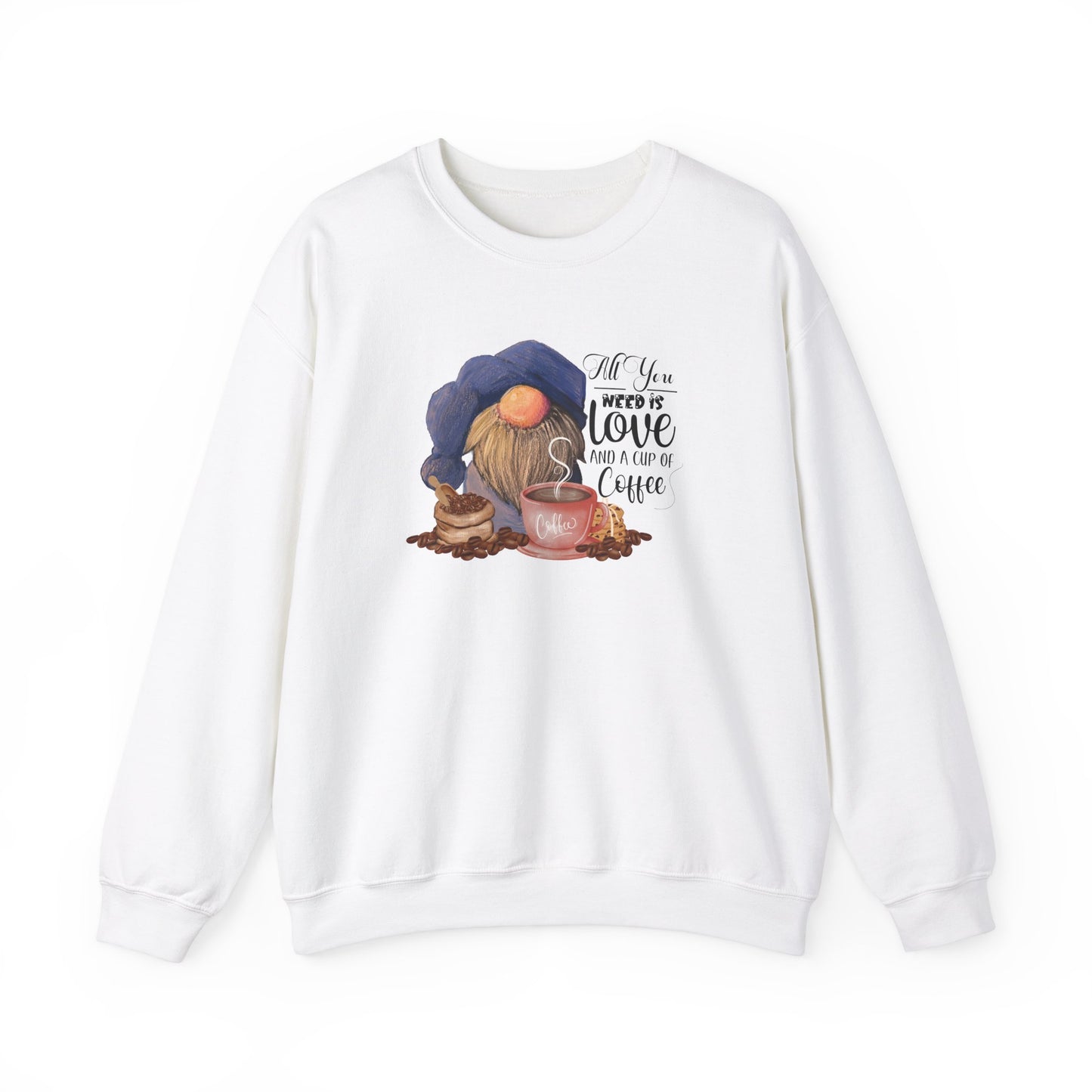 Coffee Love Gnome Sweatshirt