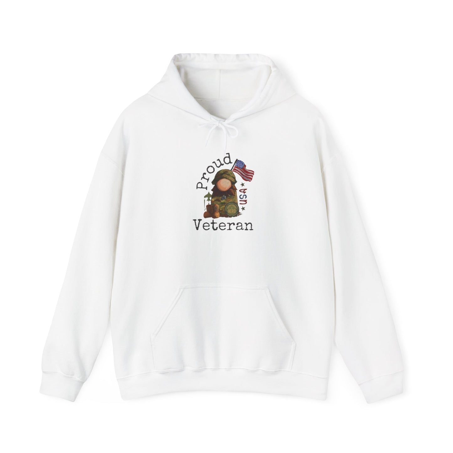 Military Proud Gnome Hoodie