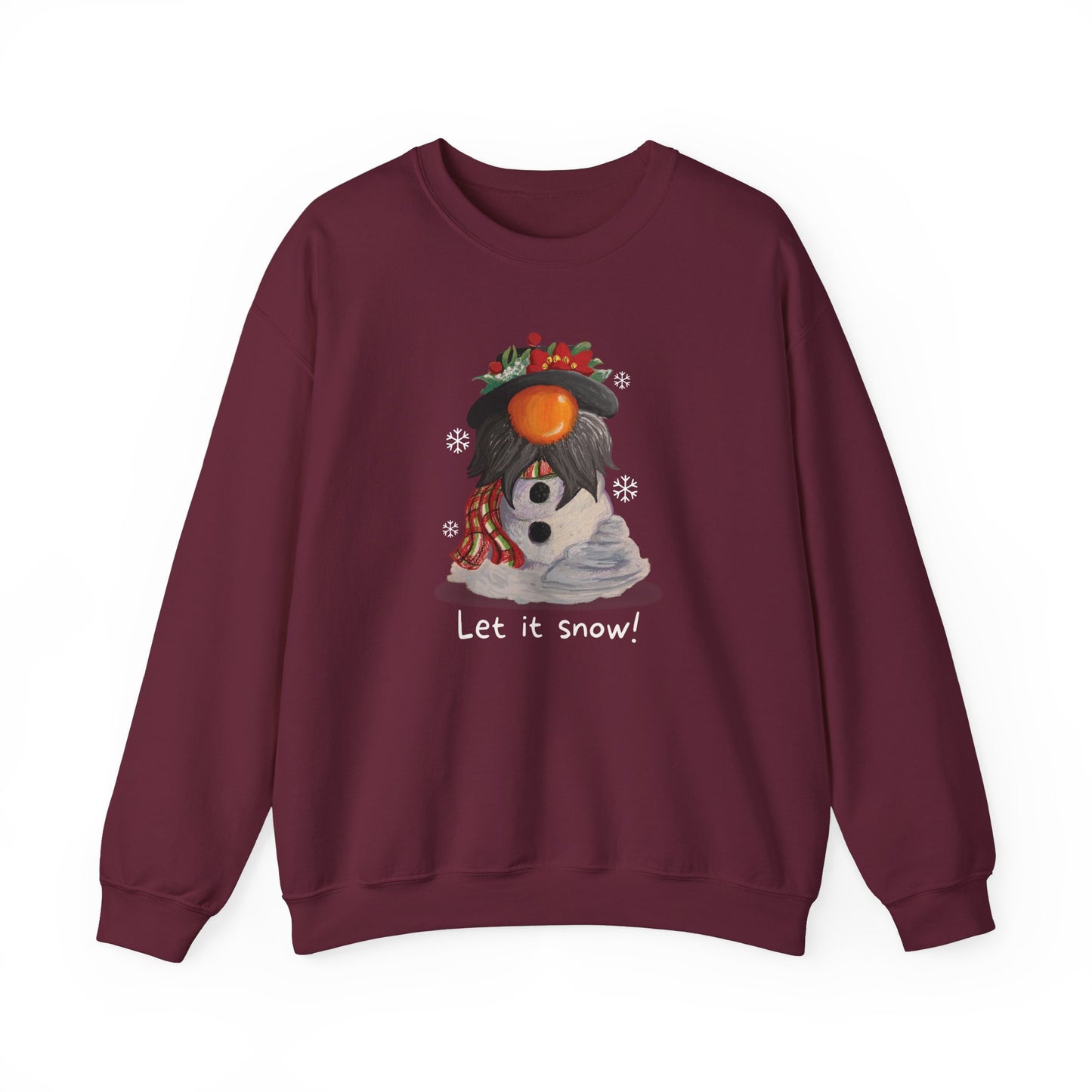 Snowman Gnome Crewneck Sweatshirt