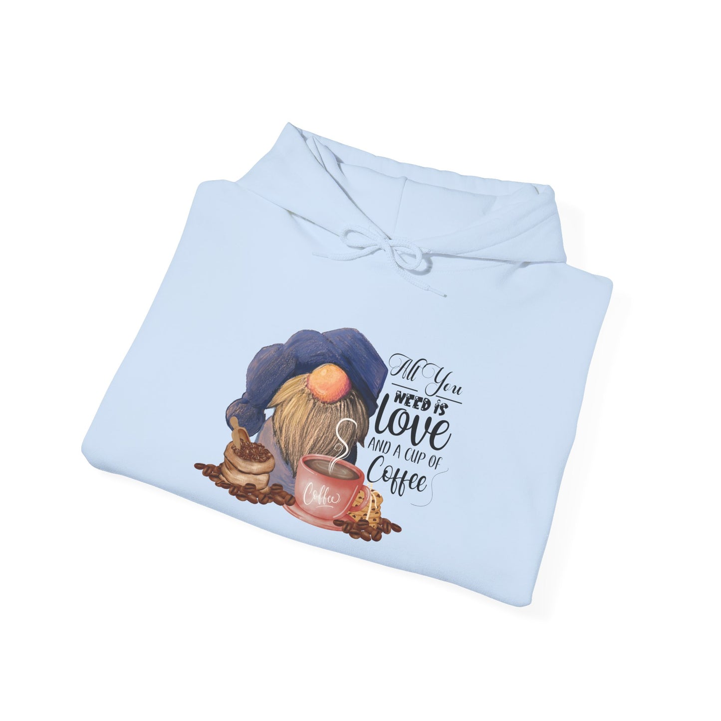 Coffee Love Gnome Hoodie