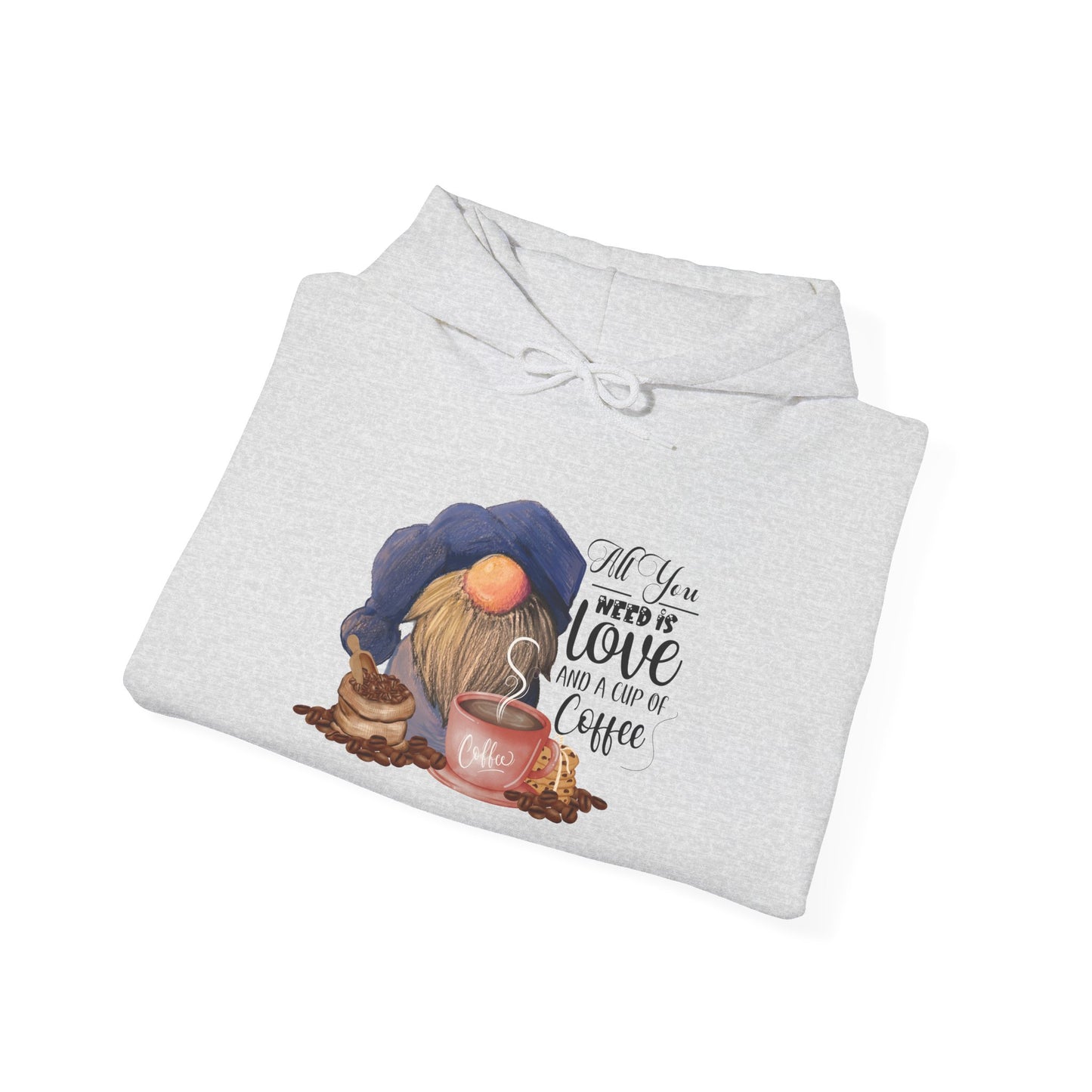 Coffee Love Gnome Hoodie