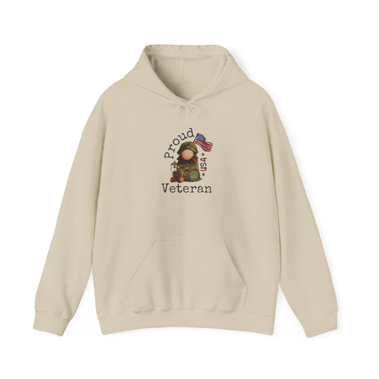 Military Proud Gnome Hoodie