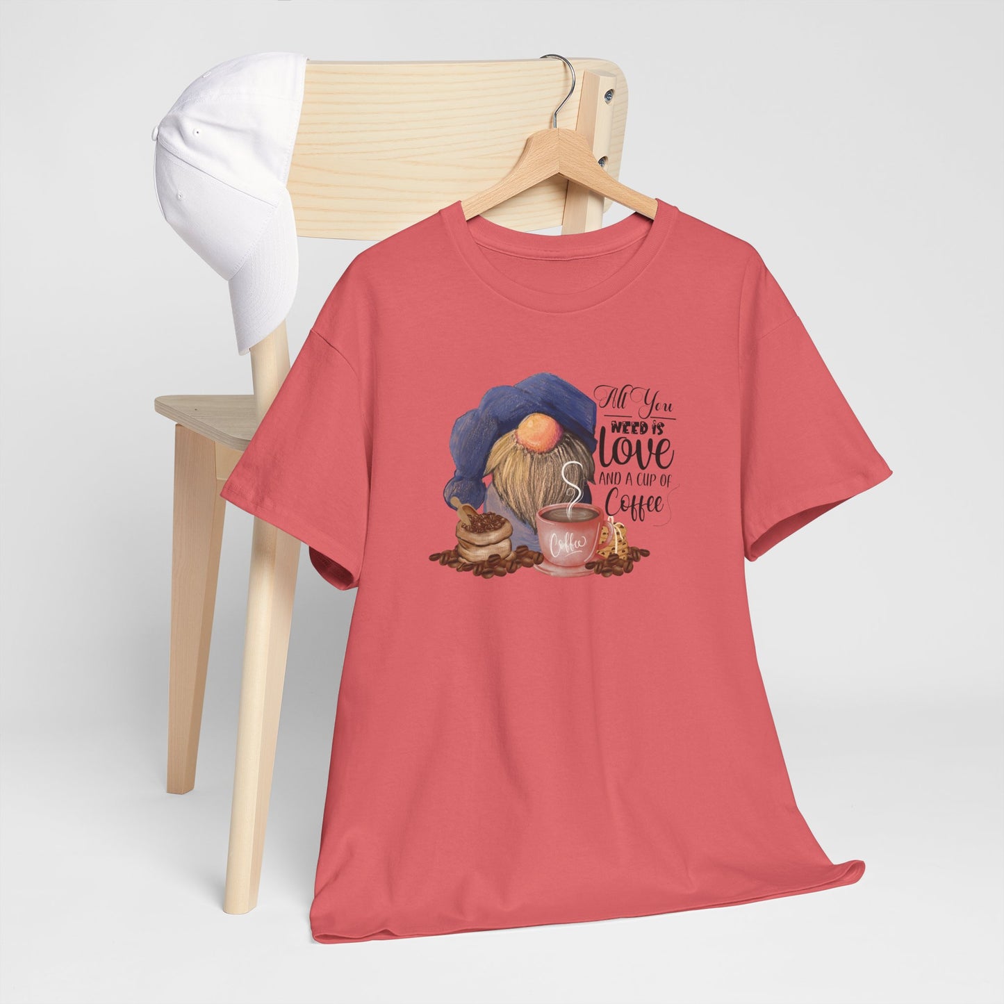 Coffee Love Gnome Tee