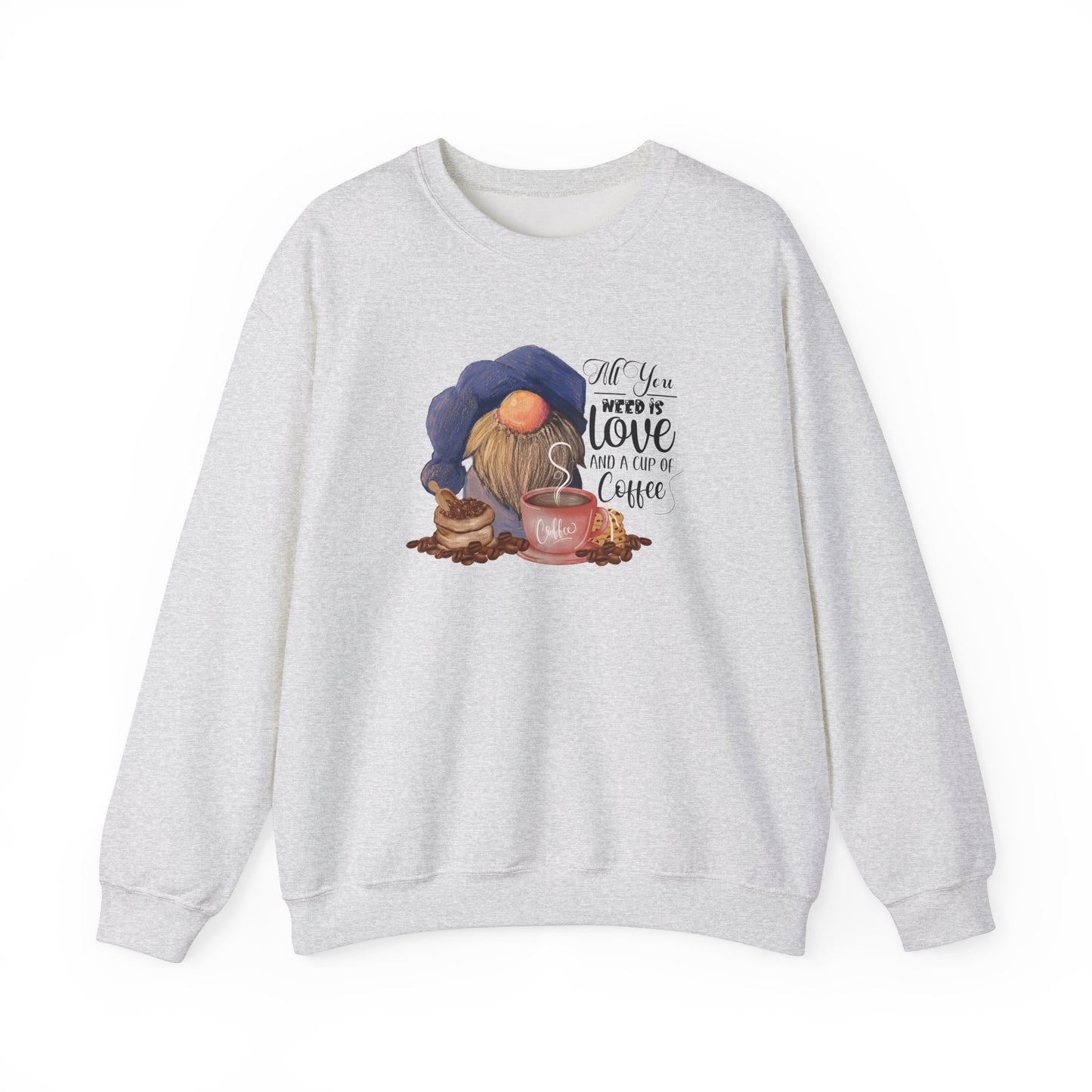 Coffee Love Gnome Sweatshirt