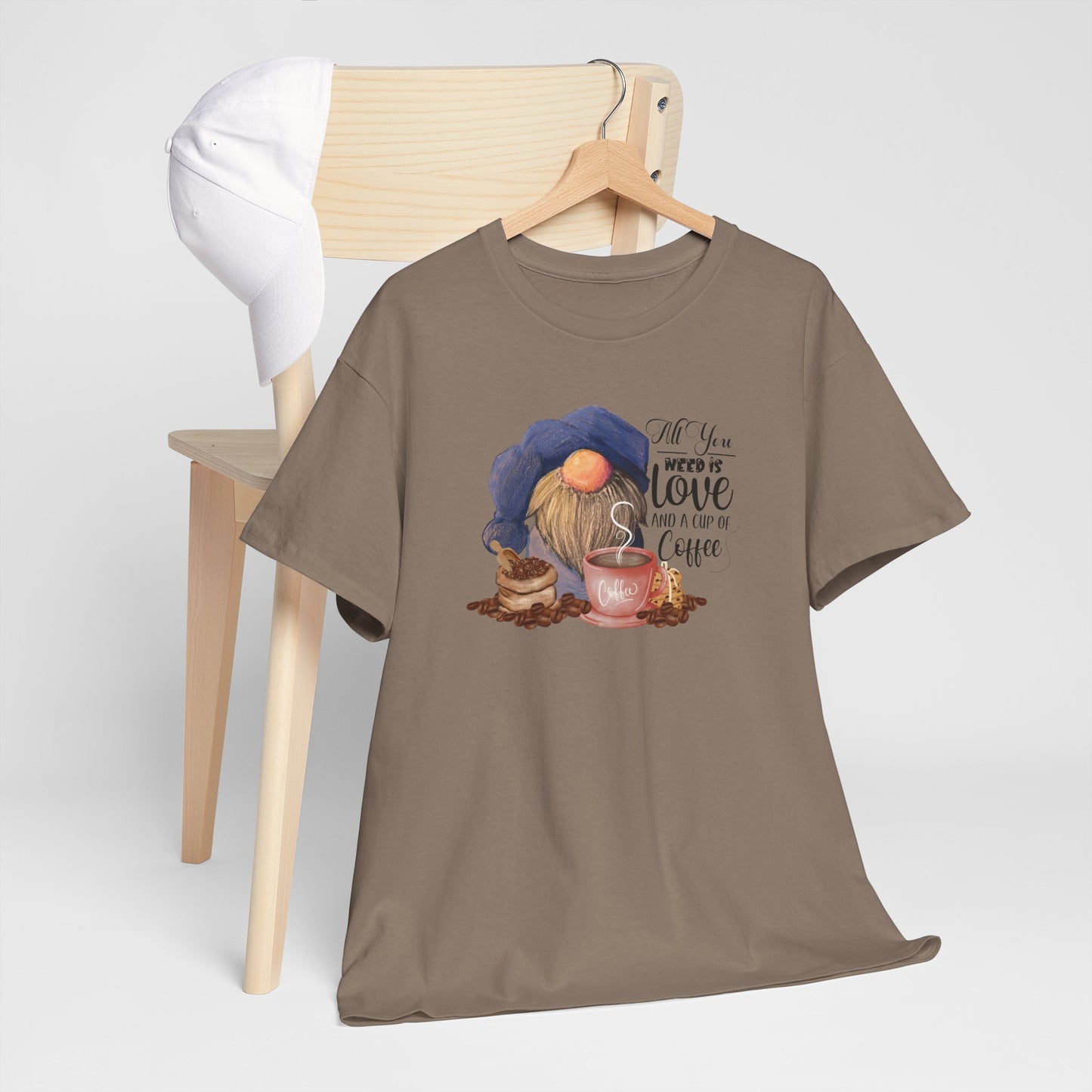 Coffee Love Gnome Tee