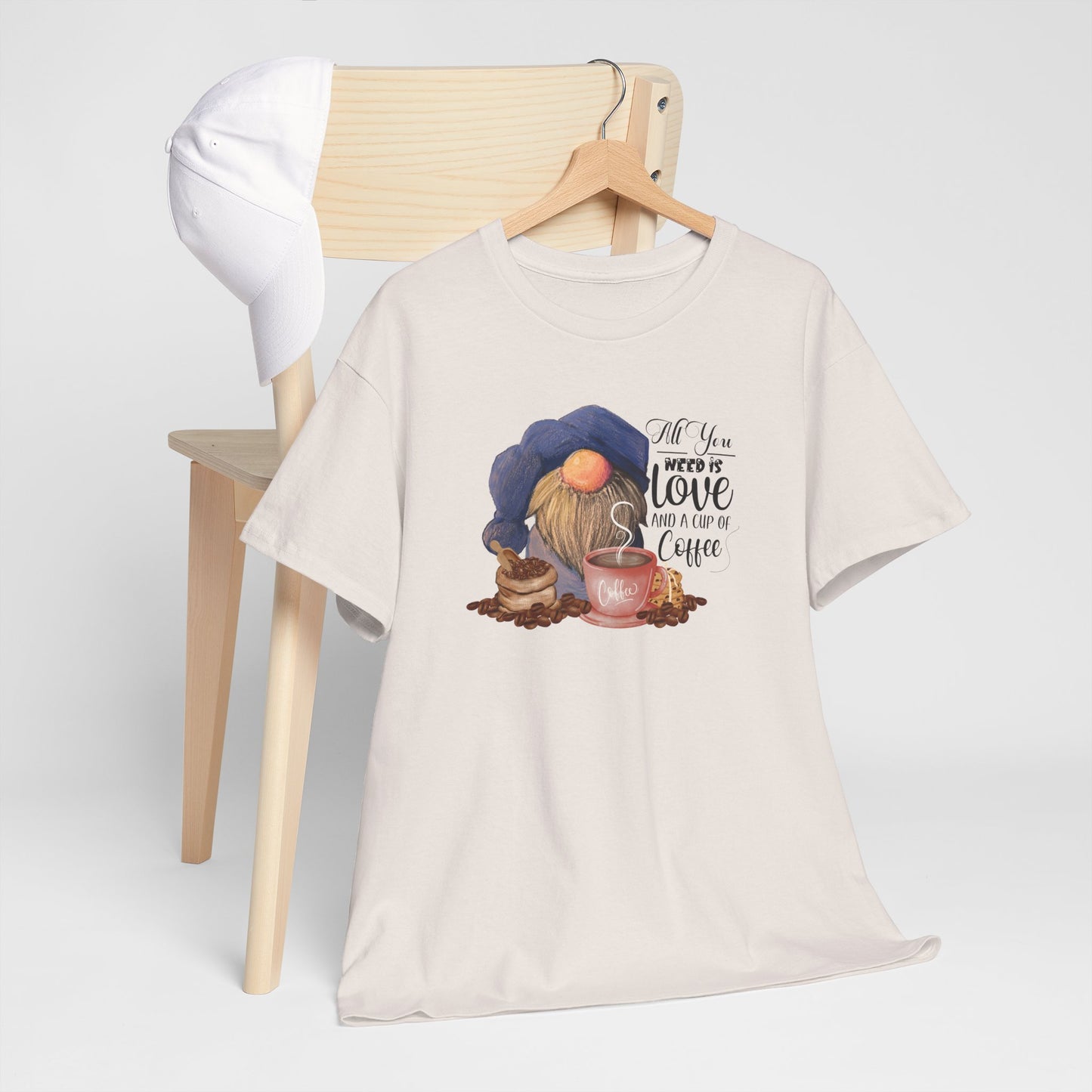 Coffee Love Gnome Tee