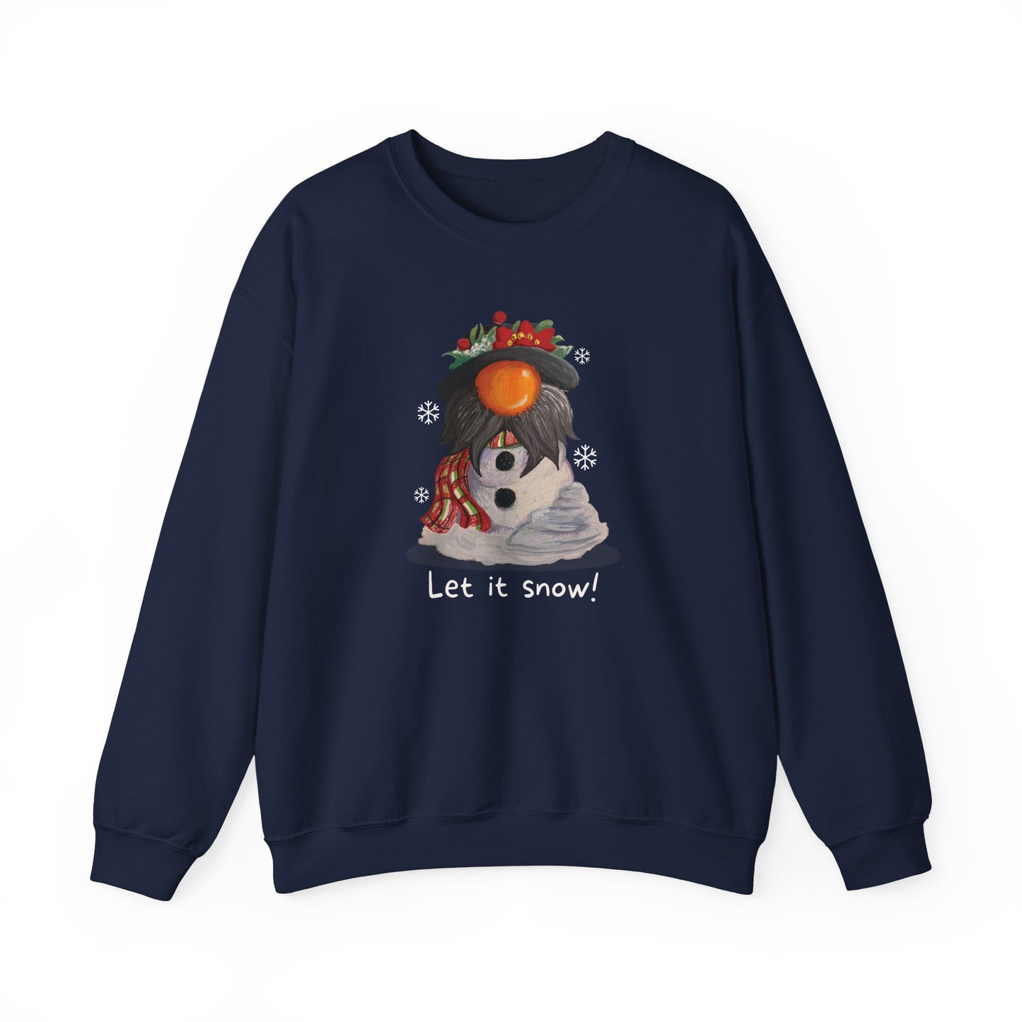 Snowman Gnome Crewneck Sweatshirt