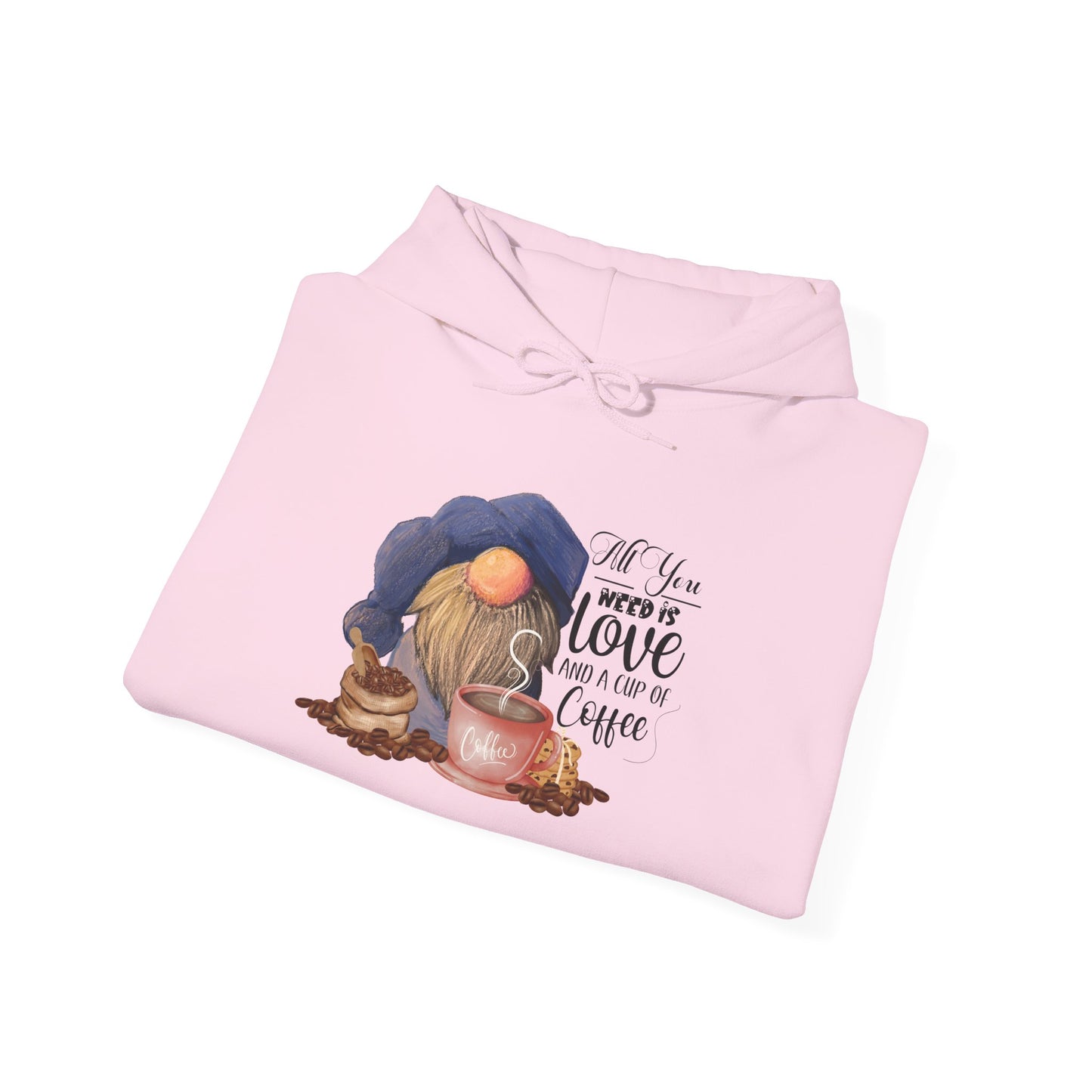 Coffee Love Gnome Hoodie