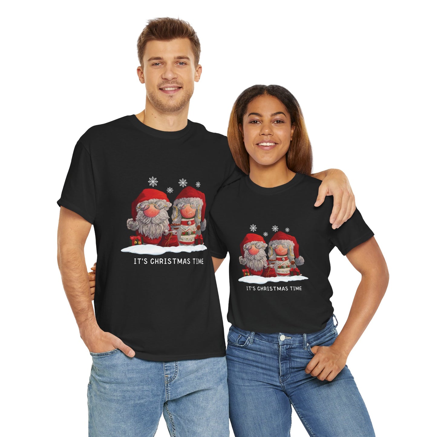 Mr. and Mrs. Claus Gnome Tee