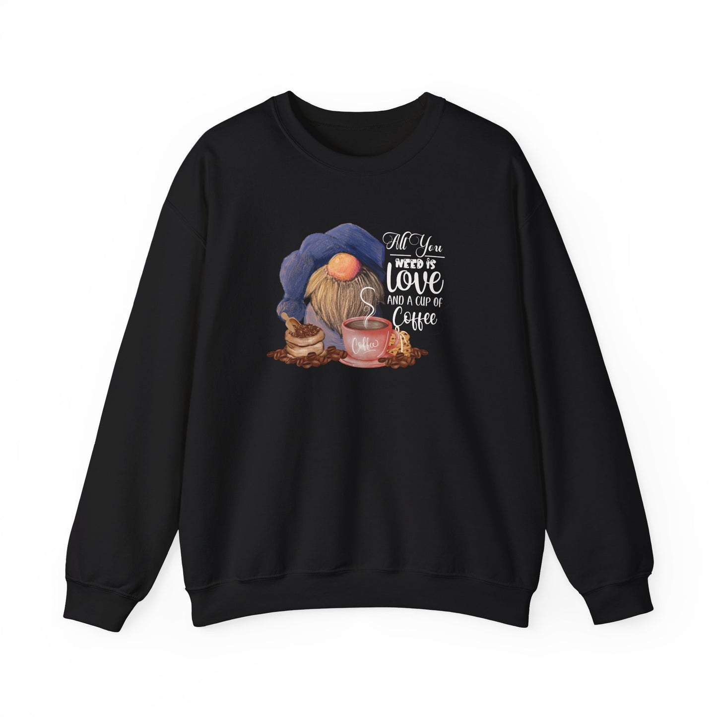 Coffee Love Gnome Sweatshirt