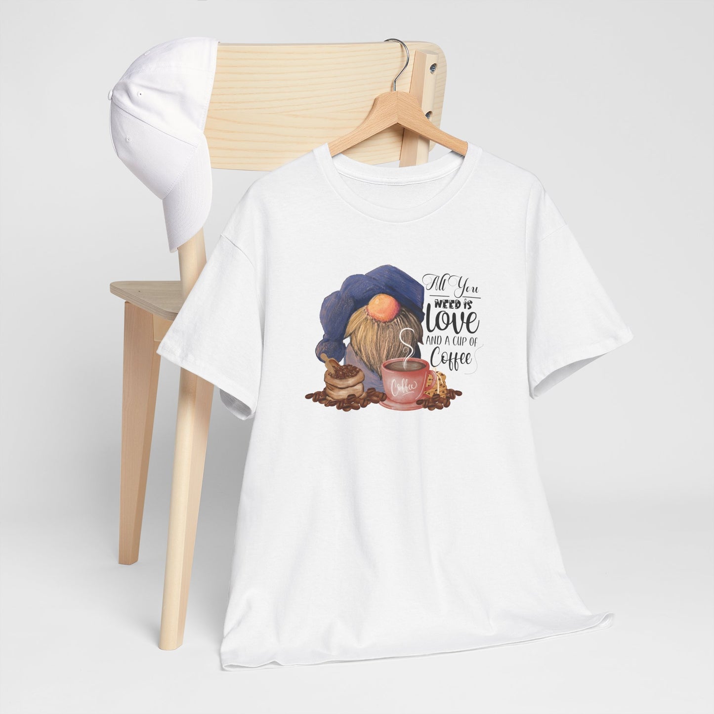 Coffee Love Gnome Tee