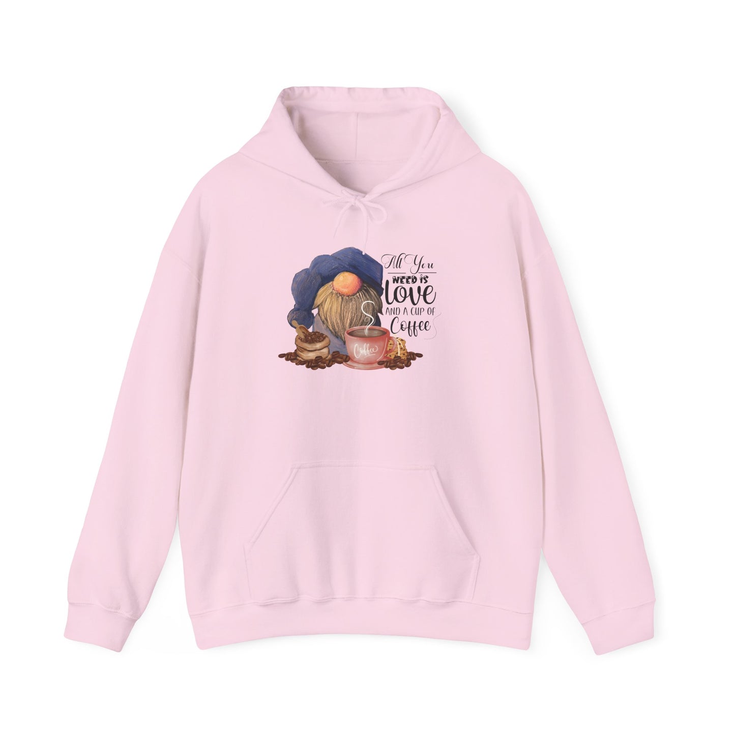 Coffee Love Gnome Hoodie