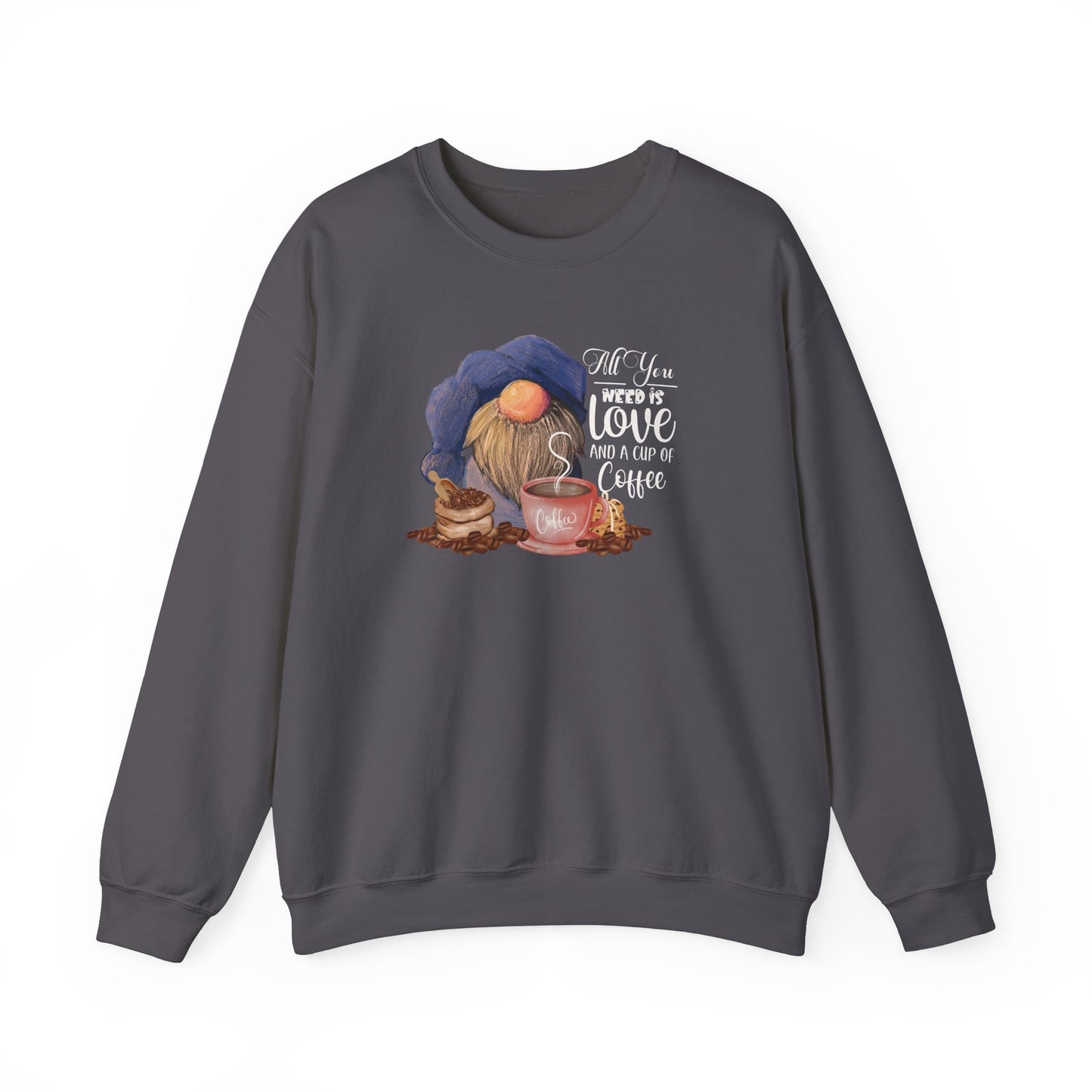 Coffee Love Gnome Sweatshirt