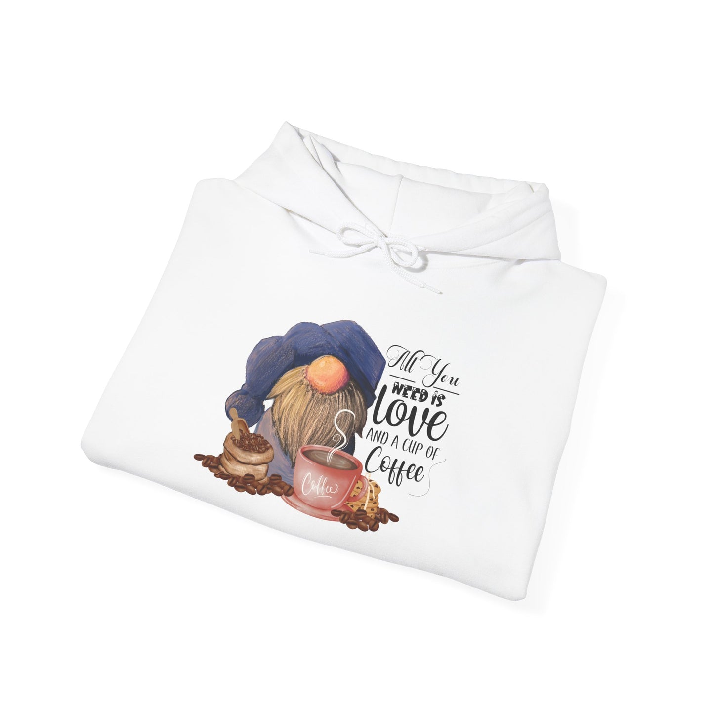 Coffee Love Gnome Hoodie