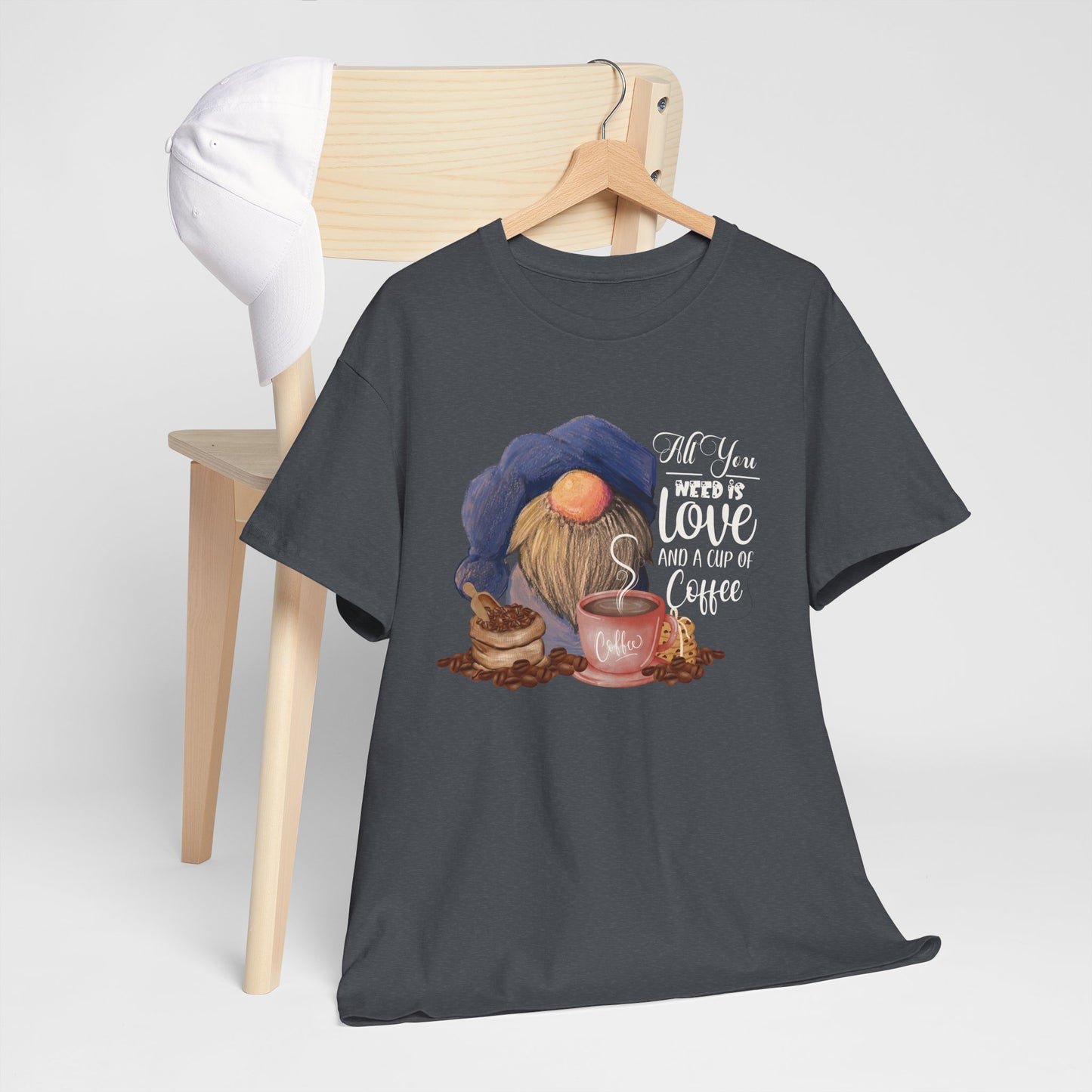 Coffee Love Gnome Tee