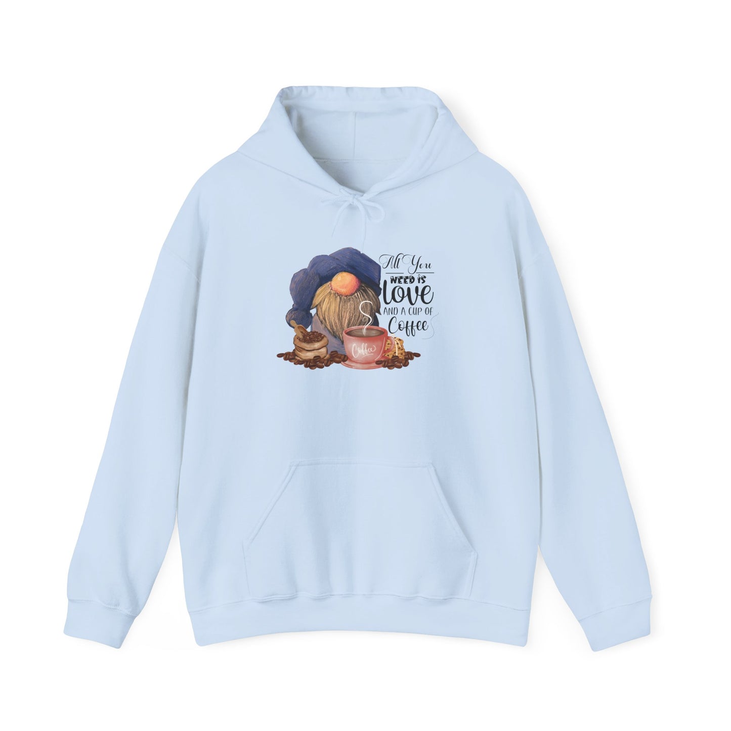 Coffee Love Gnome Hoodie