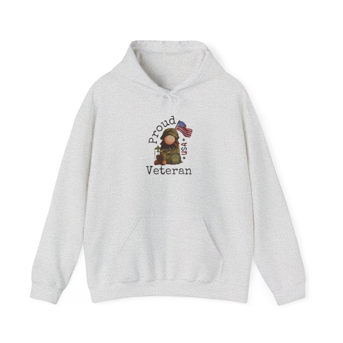 Military Proud Gnome Hoodie