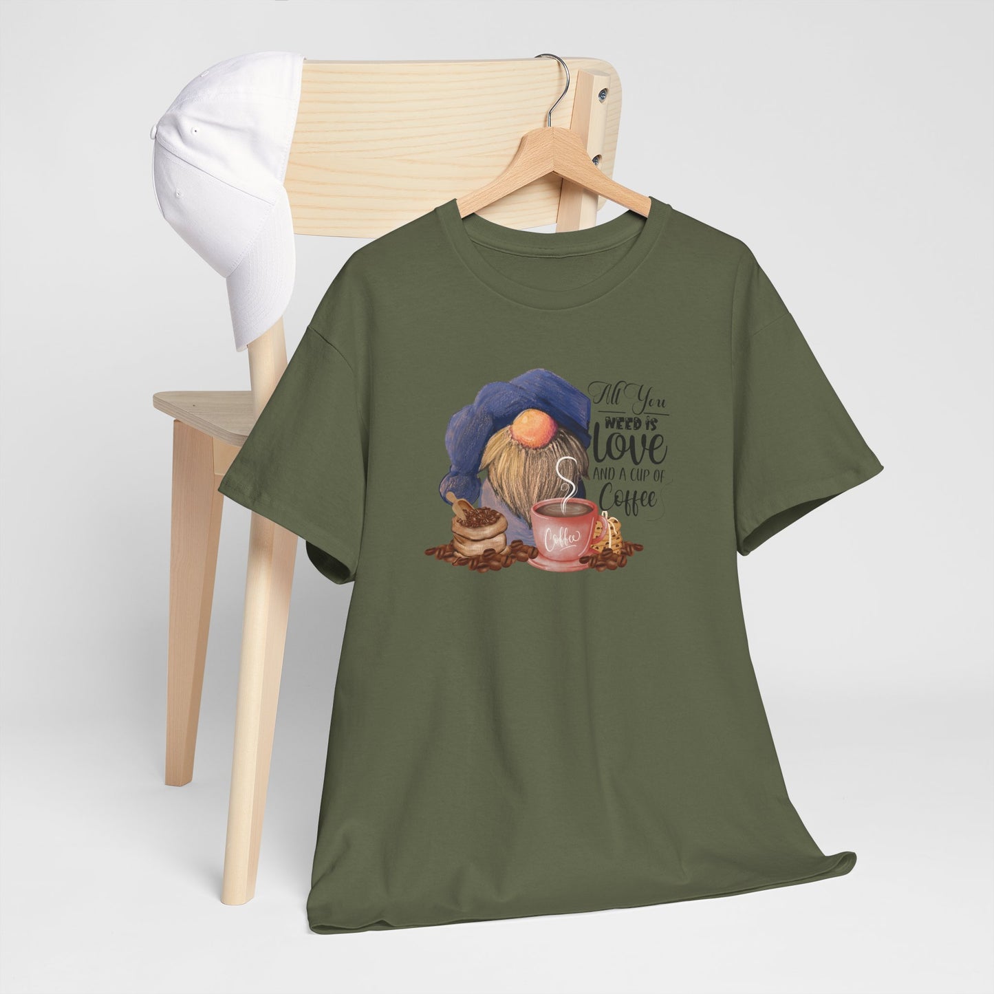 Coffee Love Gnome Tee