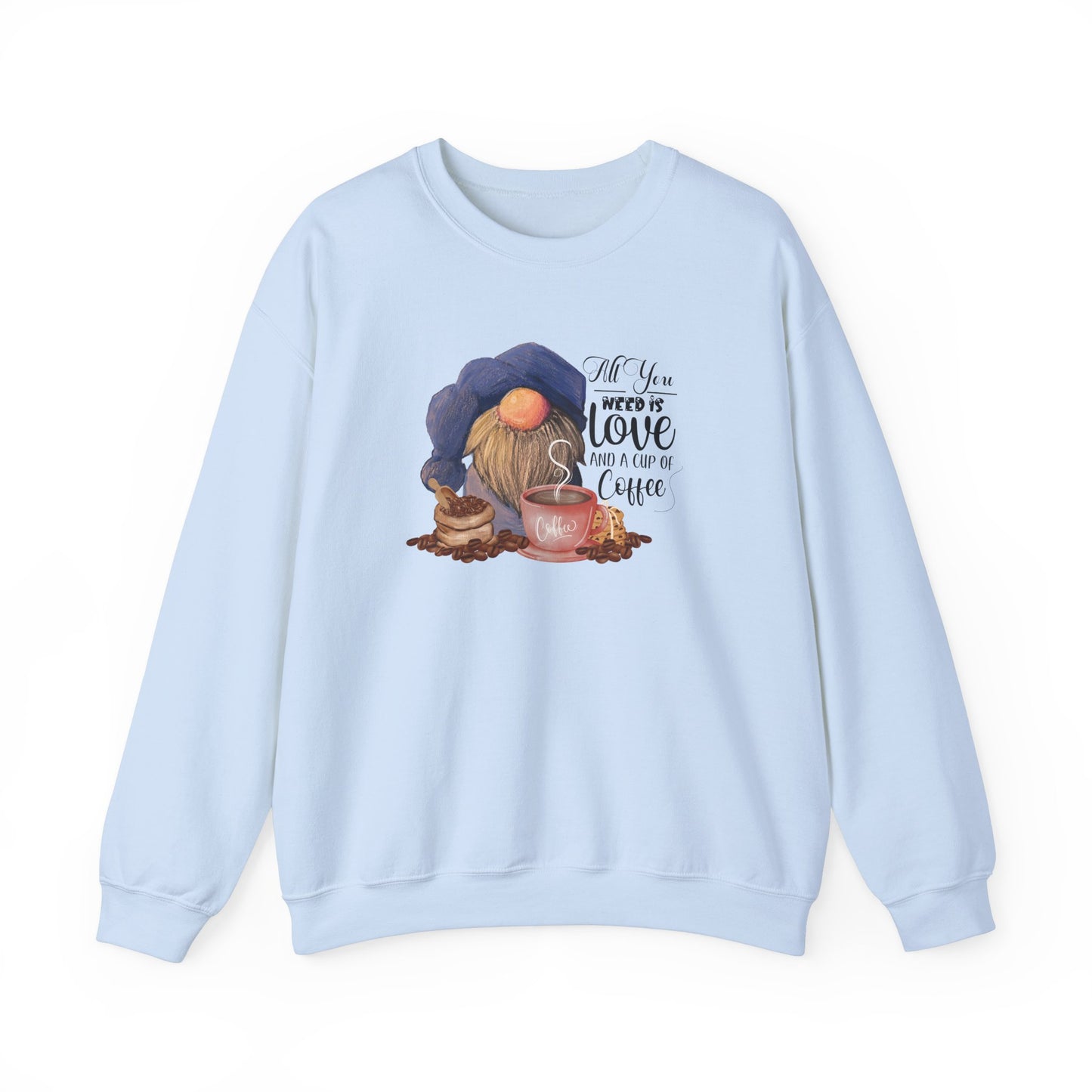 Coffee Love Gnome Sweatshirt