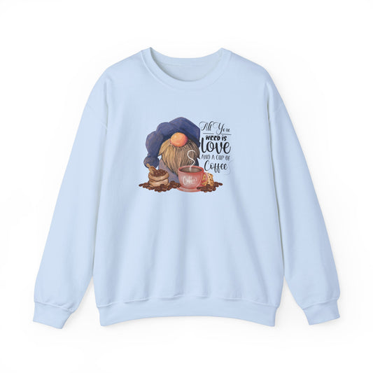 Coffee Love Gnome Sweatshirt