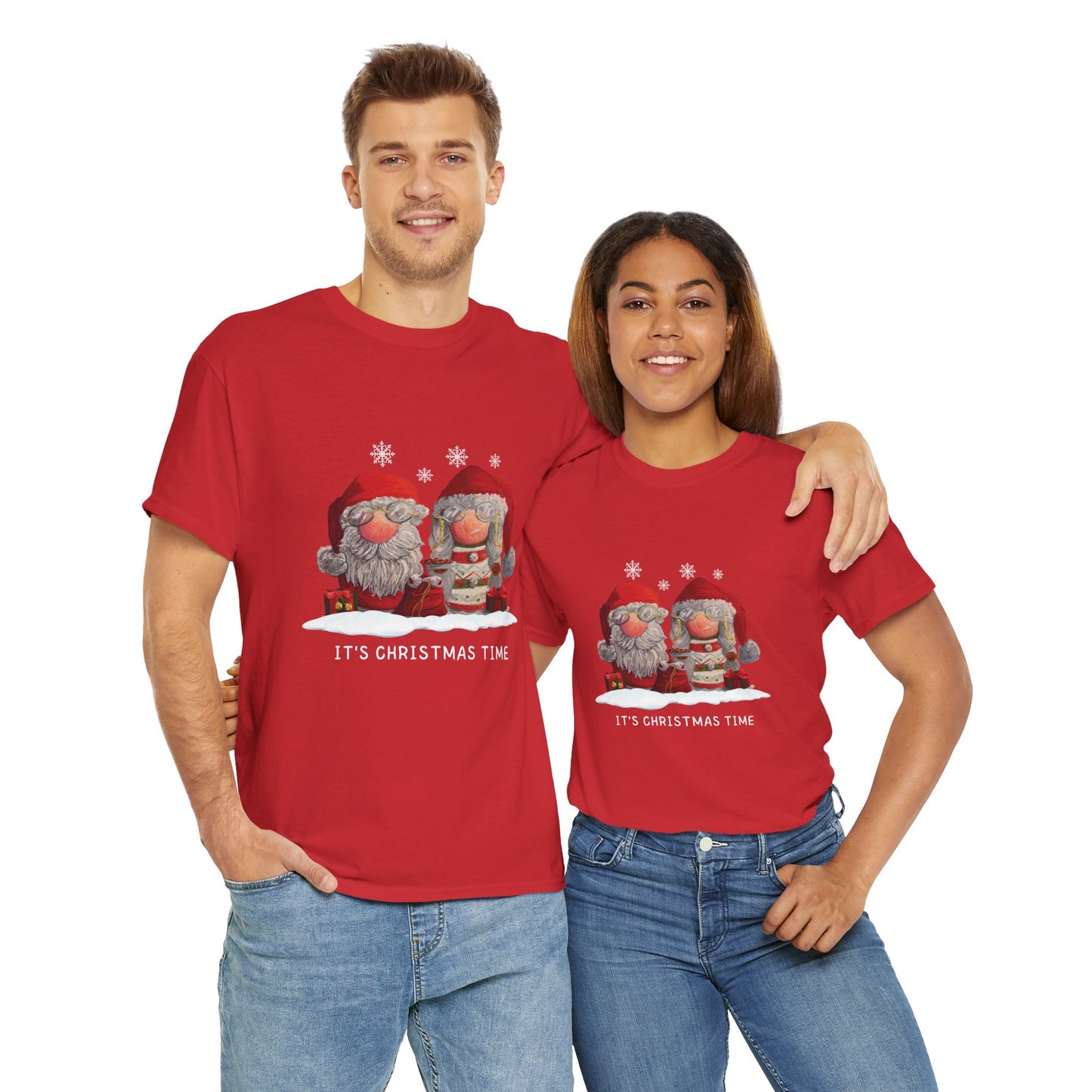 Mr. and Mrs. Claus Gnome Tee