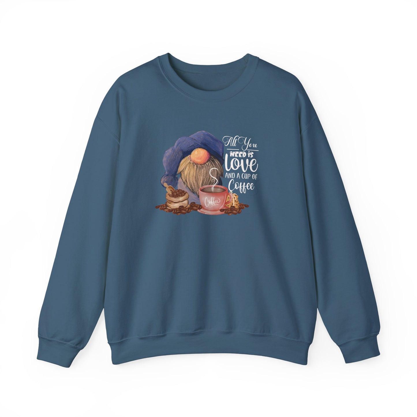 Coffee Love Gnome Sweatshirt