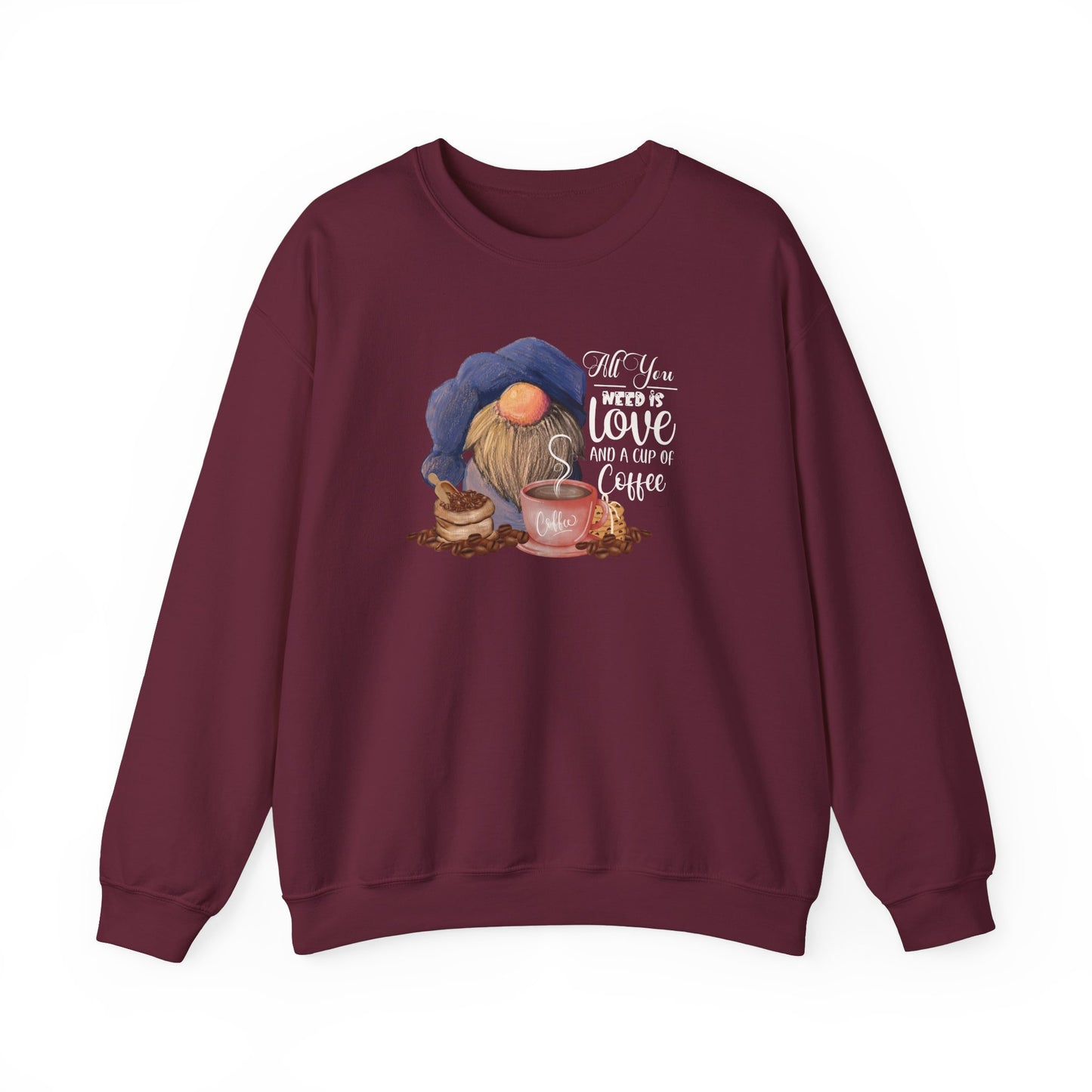 Coffee Love Gnome Sweatshirt