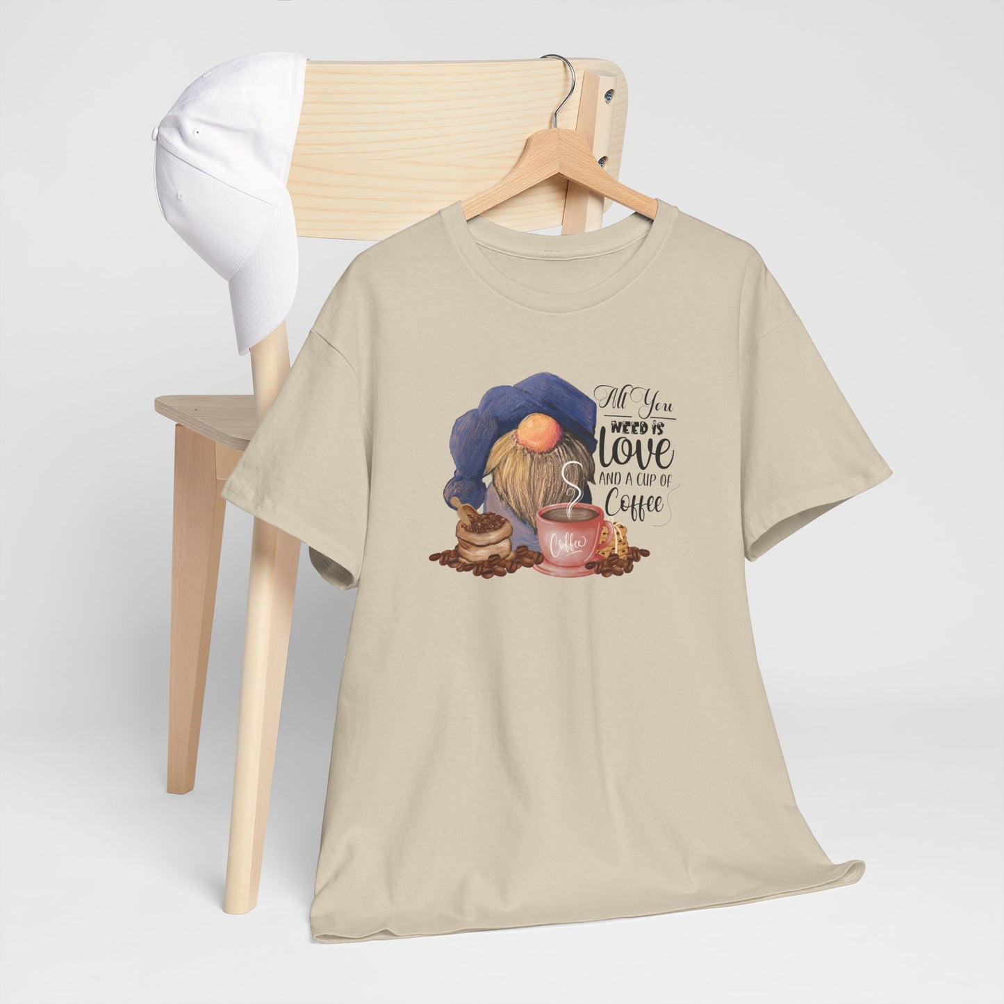 Coffee Love Gnome Tee