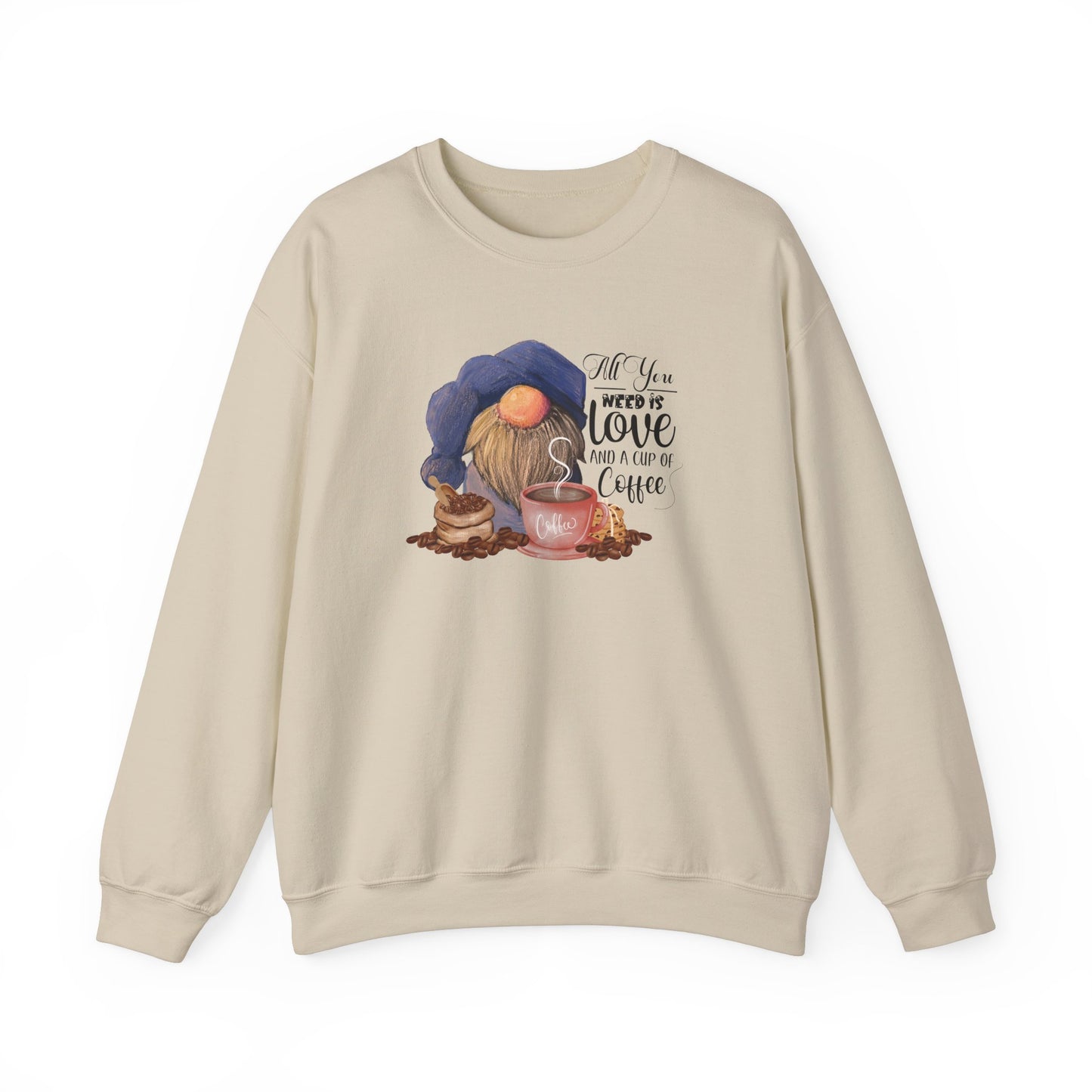 Coffee Love Gnome Sweatshirt