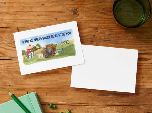 Thinking of You Blank Gnome Card - Set of 6