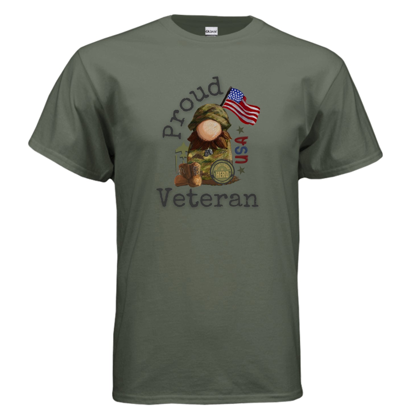 MILITARY GREEN - FRONT